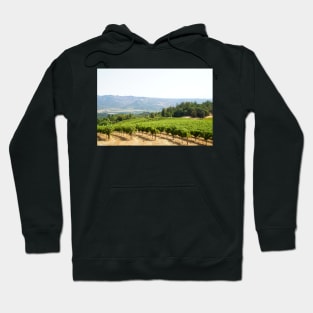 Vineyard views from Spring Mountain, Napa Valley Hoodie